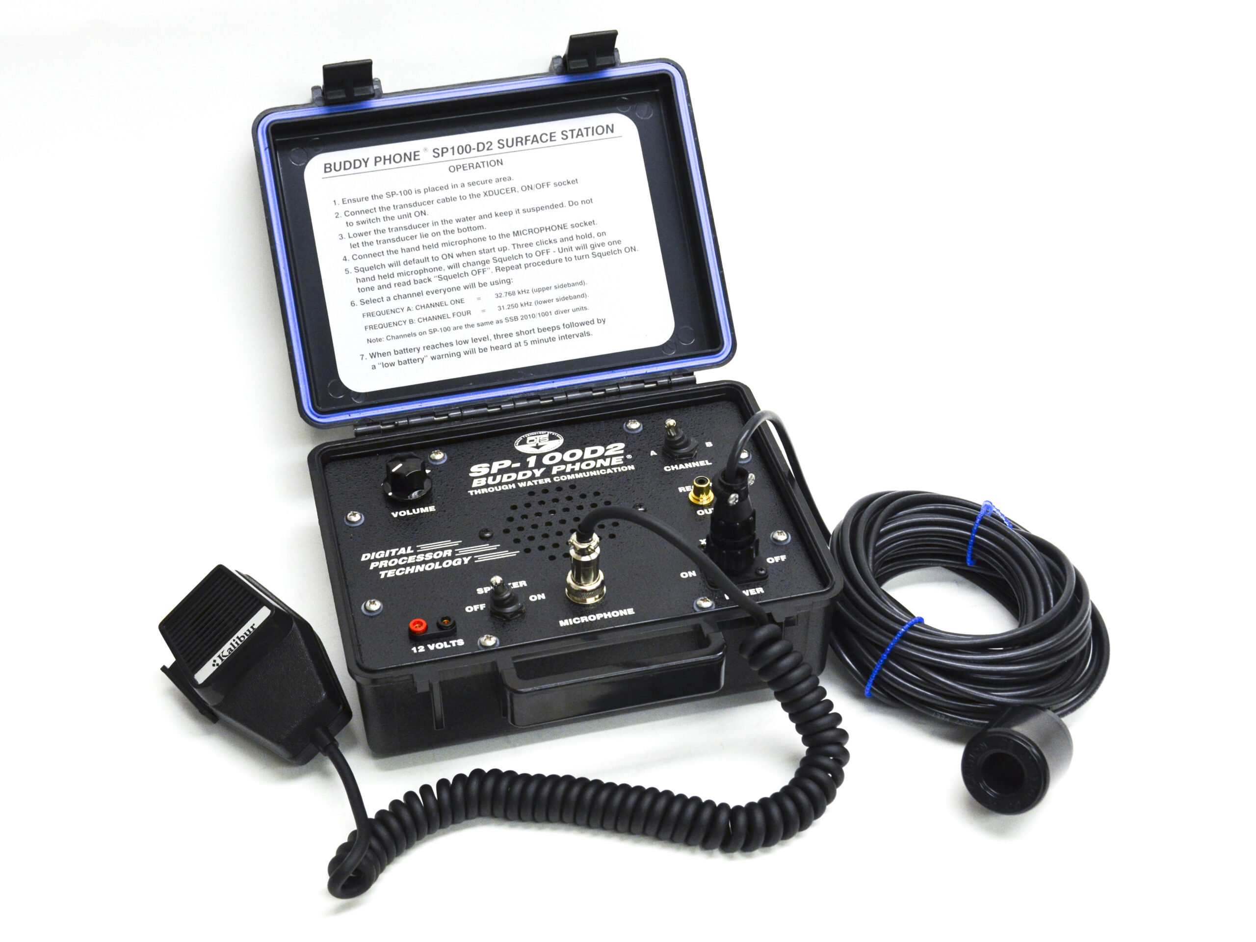 Sp 100d 2 Buddy Phone 2 Channel Surface Station 1 2 Watt Output Power Ocean Technology Systems Sp 100d 2 Buddy Phone 2 Channel Surface Station 1 2 Watt Output Power Ocean Technology Systems